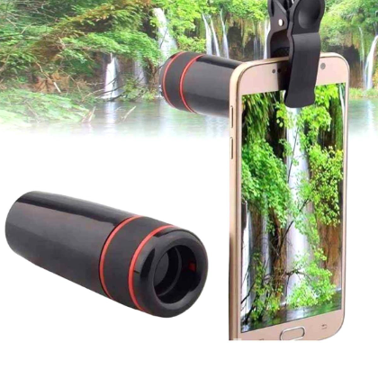 12x Telephoto Mobile Phone Optical Zoom Telescope Lens – Chg